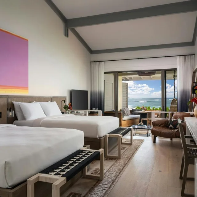 بنغل مع دخول صالة النادي، The Ritz-Carlton O ahu, Turtle Bay 1/3