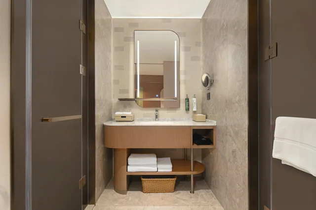 غرفة بسريرين منفصلين، Hilton Garden Inn Urumqi Railway Station 4/4