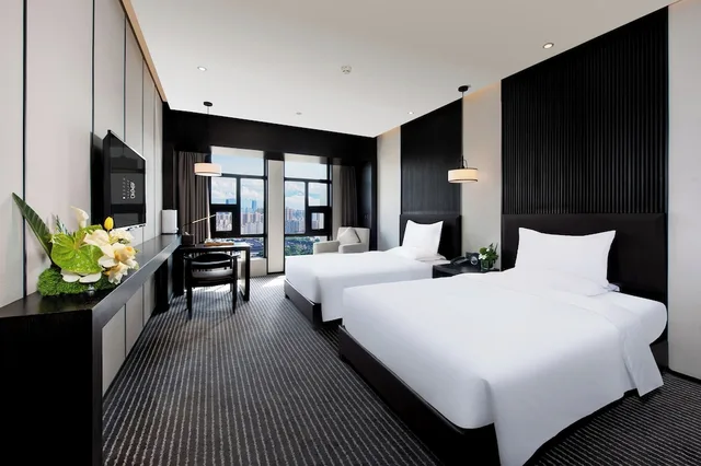 غرفة بسريرين مزدوجين، Xi'an Eastern House Boutique Hotel 1/7