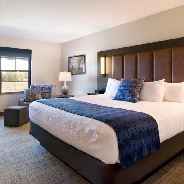 غرفة بسرير كينج بإطلالة على الحديقة، Clubhouse Hotel Suites Sioux Falls 1/4