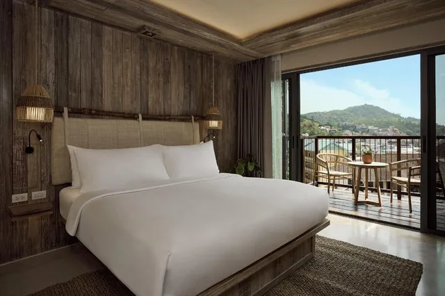 جناح بسريرين منفصلين بإطلالة على الحديقة بغرفتي نوم، Dinso Resort 2/5