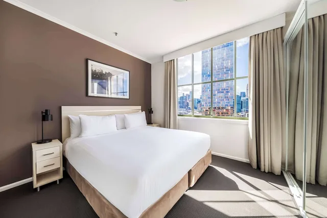 شقة بسرير كينج وسريرين منفصلين بإطلالة على المدينة بغرفتي نوم، Oaks Sydney Goldsbrough Suites 10/10