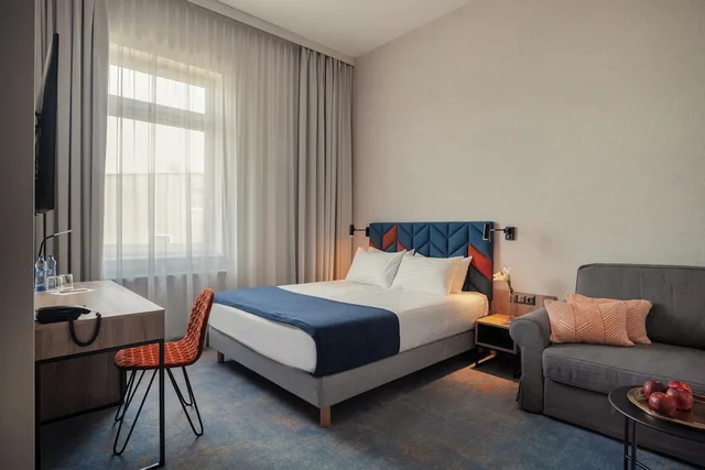 غرفة سوبيريور بسرير كوين مع أريكة، Hotel Faros 1/3