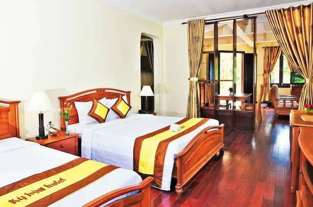 جناح بسرير مزدوج، Beachfront Hotel 1/10