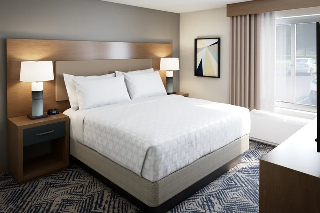 جناح بسرير كينج بغرفة نوم واحدة لذوي الإعاقة، Candlewood Suites Mobile West I 65 by IHG 3/4