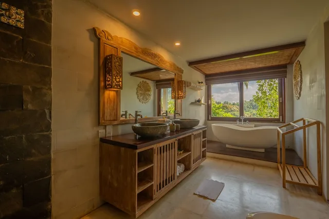 فيلا بسرير كينج بإطلالة على المسبح بغرفة نوم واحدة، Maha Hills Resort by Mahaprana Experience 7/10