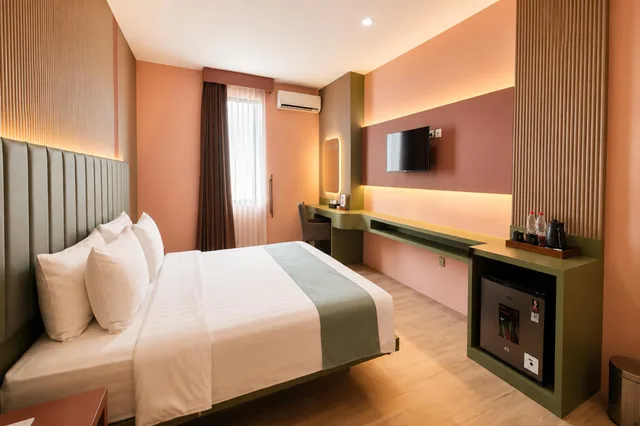 غرفة عائلية بسرير كوين، Grand Kangen Hotel Urip Sumoharjo 1/1