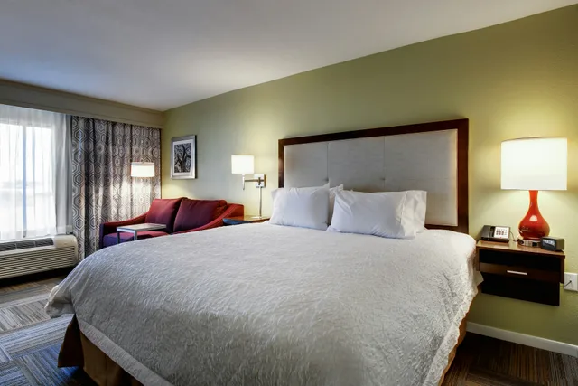غرفة بسرير كينج مع أريكة، Hampton Inn And Suites Cordele Ga 2/5