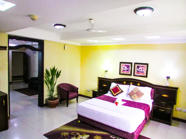 شقة ديلوكس بسرير مزدوج بغرفة نوم واحدة، Urban Rose Hotel and Apartment 1/2