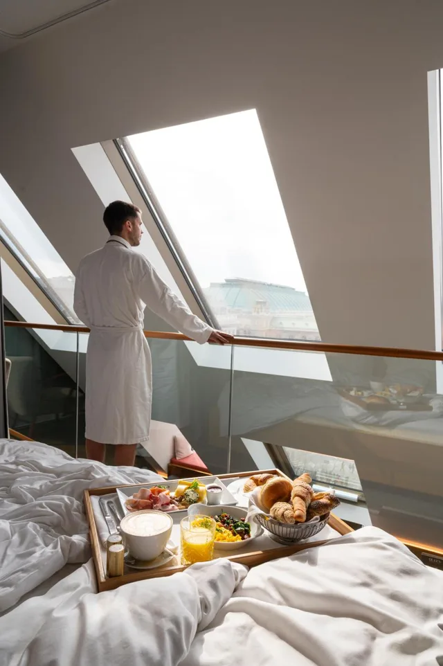 State, Duplex, Suite, Opera View, Top Floor، The Guesthouse Vienna 5/8