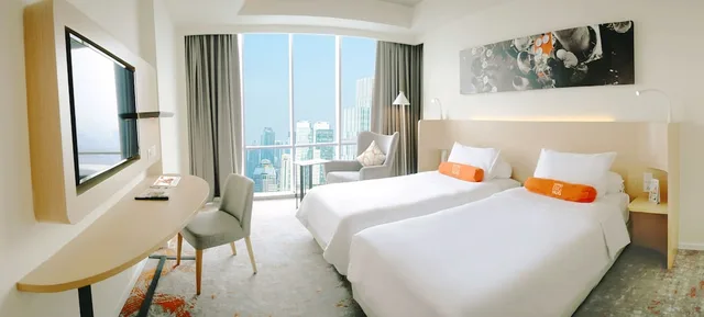 Harris, Unique, Twin Beds، Harris Suites Fx Sudirman 3/4