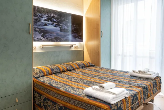 غرفة بسرير مزدوج بشرفة، Hotel Tiglio 1/3
