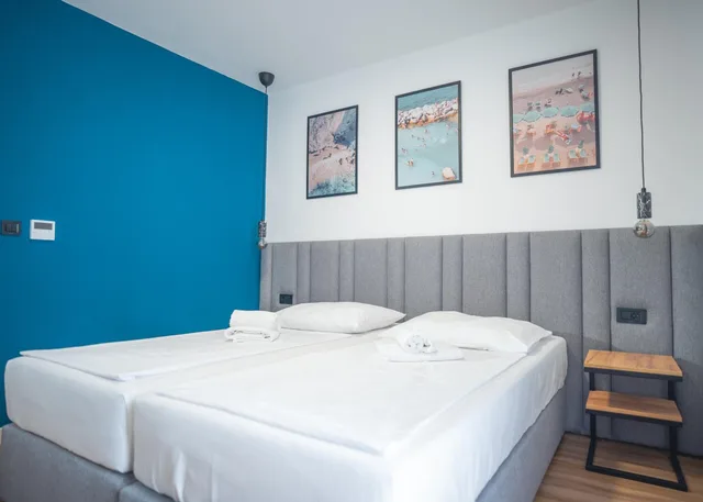 غرفة ديلوكس بسرير مزدوج بشرفة، Hotel Miran Pirovac 9/10
