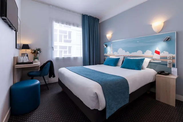 غرفة قياسية صغيرة بسرير كوين، Best Western Hotel Royan Ocean 1/10