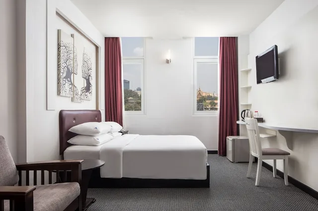 غرفة ديلوكس بسرير كوين، KING GRAND BOUTIQUE HOTEL 8/10