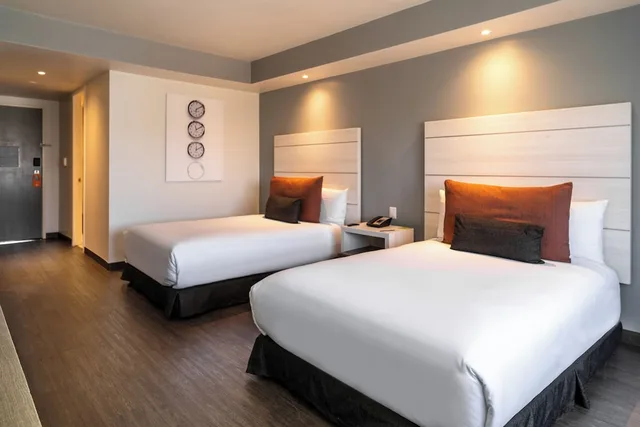Superior, Deluxe, 2 Double Beds, Real Inn Tijuana by Camino Real Hotels 1/2