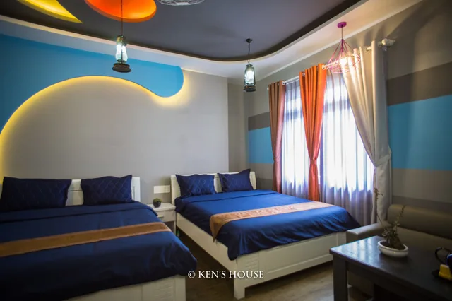 غرفة ديلوكس رباعية بسريرين مزدوجين بإطلالة على المدينة، Ken Apos S House Backpackers Downtown 2/9