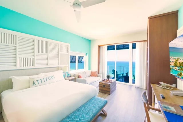Room, King Bed, Ocean Front, Corner، Margaritaville Hollywood Beach Resort 1/1