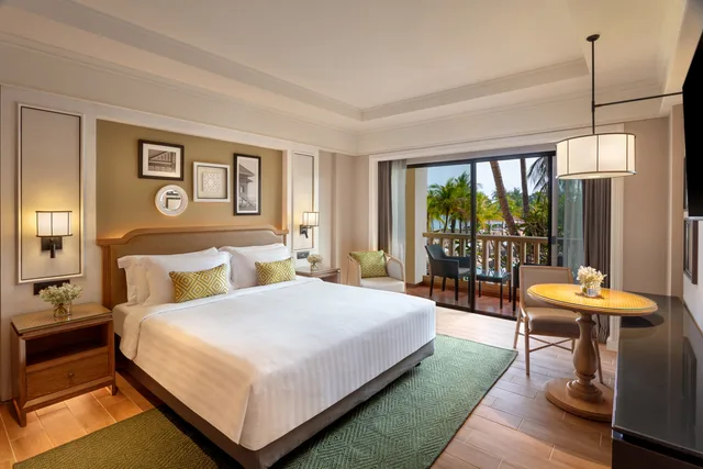 غرفة بريميوم بسرير مزدوج بإطلالة على البحر، Dusit Thani Hua Hin 2/4