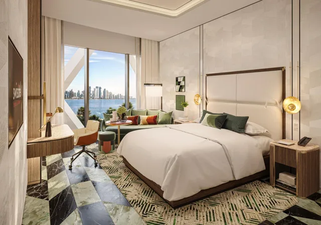 Signature, Swiss, King Bed, Sea View، Swissotel Corniche Park Towers Doha 1/6