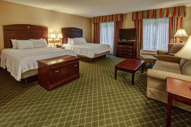 Studio, Suite, Queen Bed, Sofa, Hampton Inn Cambridge 1/2