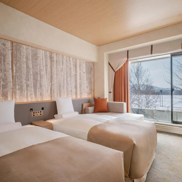 Deluxe, Twin Beds, Hotel Anbient Tateshina 1/4