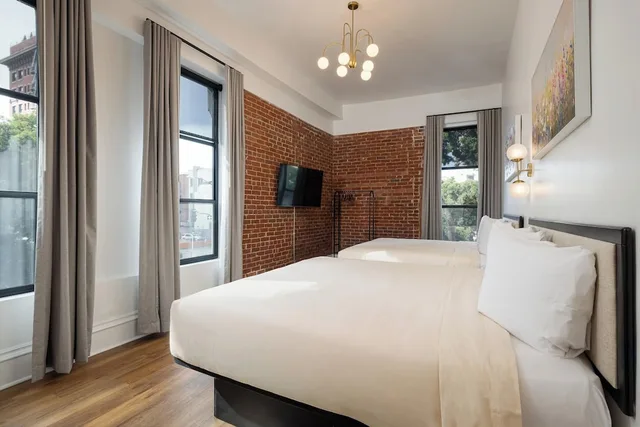 غرفة قياسية بسريرين كوين، The Beau Hotel Downtown San Diego Gaslamp Quarter 4/10