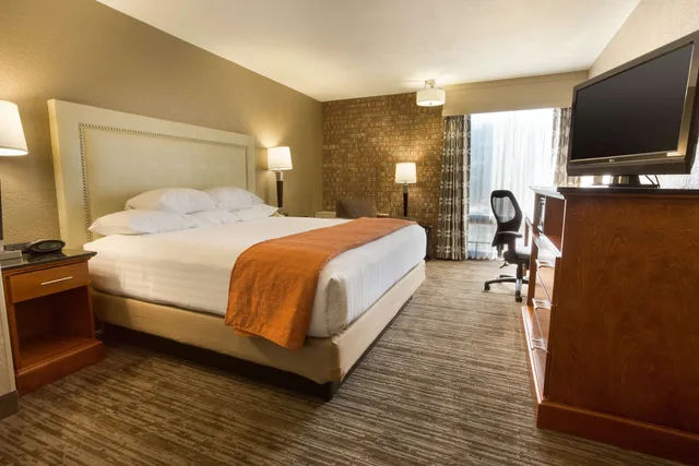 غرفة ديلوكس بسرير كينج بحوض استحمام لذوي الإعاقة، Drury Inn Suites North Austin 2/4