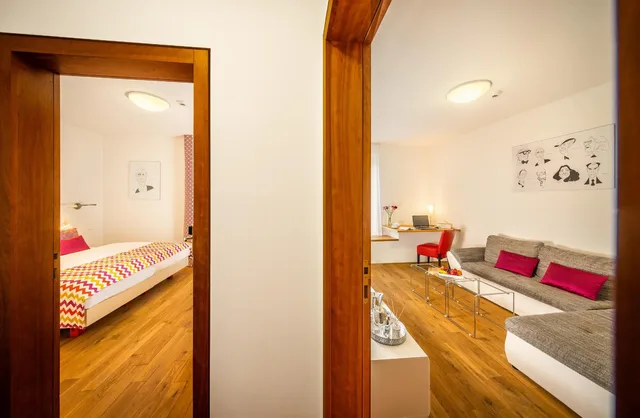 استوديو بسرير كينج مع أريكة، Bellevue Hotel Karlov 5/5
