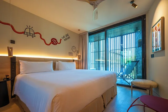 غرفة سوبيريور بسرير كينج، Terreno Barrio Hotel 3/10