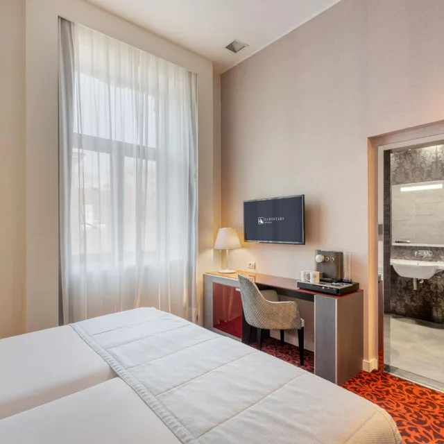 غرفة بسريرين كوين، Eurostars Palazzo Zichy 5/10