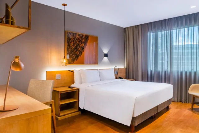 غرفة بريميوم تنفيذية بسرير كوين، Grand Mercure Sao Paulo Vila Olimpia 5/10