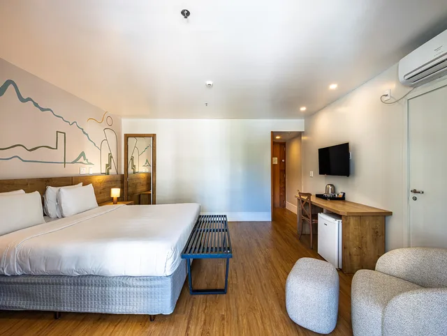 غرفة ديلوكس مفردة بشرفة، B&B HOTEL Rio de Janeiro Copacabana 3/7