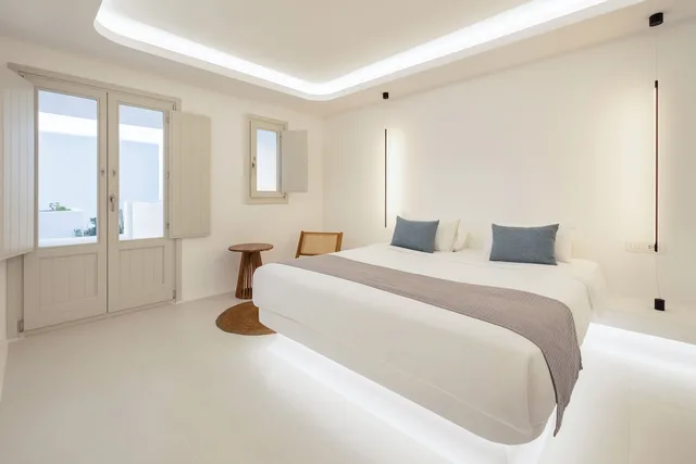 جناح عائلي بسريرين كينج بإطلالة جزئية على البحر، Santorini Dreams Villas 2/10