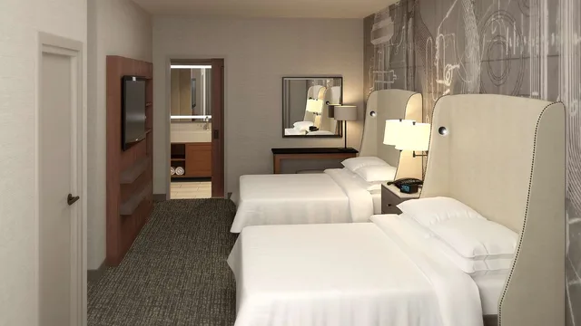 غرفة بسرير كوين لذوي الإعاقة، Embassy Suites by Hilton Berkeley Heights 1/1