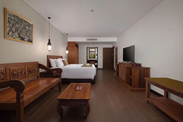 جناح جونيور بسرير كوين بحوض استحمام، Best Western Premier Agung Resort Ubud 2/3