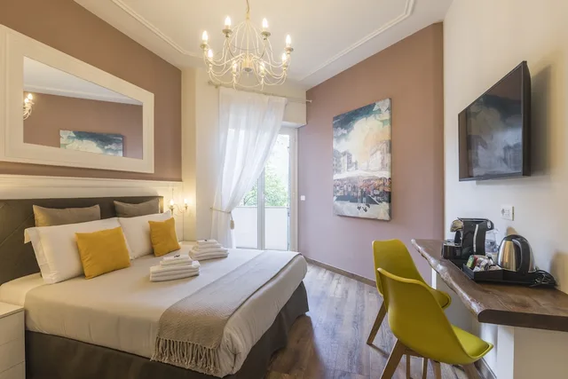 غرفة كومفورت بسريرين منفصلين، Trastevere Gallery Suites 1/5