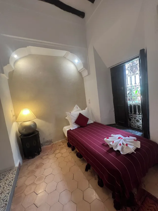 غرفة عائلية بثلاثة أسرّة بحمام خاص، Riad Jnan el Cadi 8/10