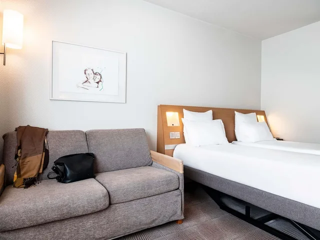 غرفة كلاسيكية بسريرين منفصلين، Novotel Belfort Centre Atria 1/7