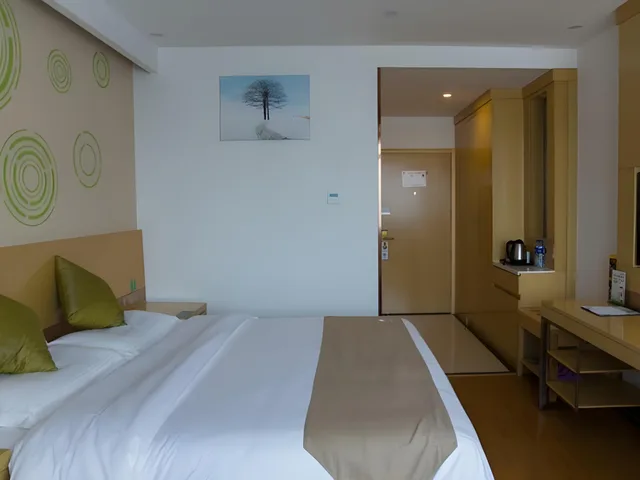 غرفة سوبيريور بسرير مزدوج، Greentree Inn Bozhou Lixin District Huishang Market 1/1