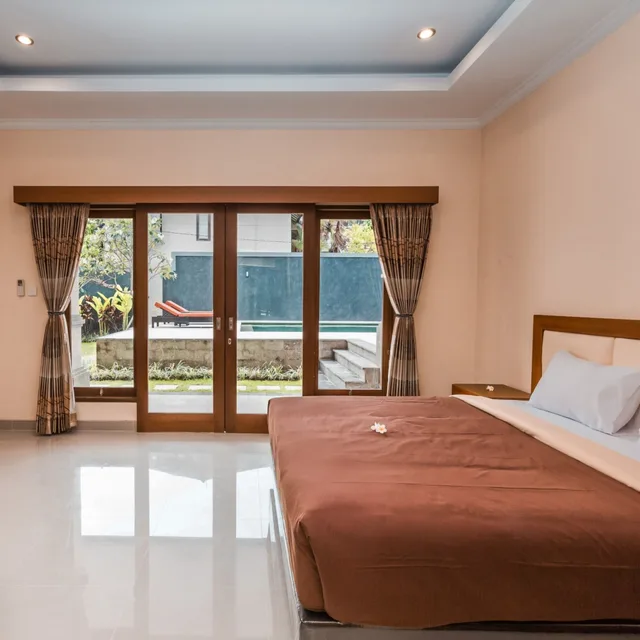 غرفة ديلوكس بسرير مزدوج، Kubu Petitenget Suite Seminyak 6/10