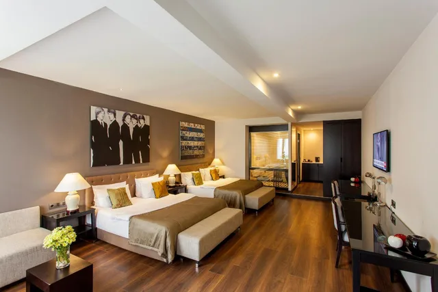 جناح عائلي بسرير كينج، Quentin Boutique Hotel 2/9