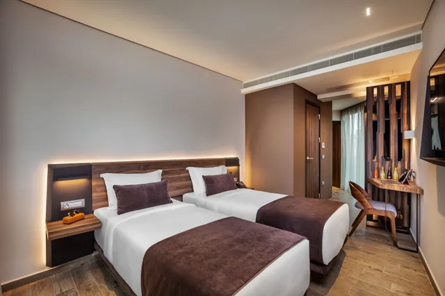 غرفة متصلة عائلية بسريرين منفصلين بإطلالة على المدينة، Ad Imperial Plus Hotel Thessal 2/7