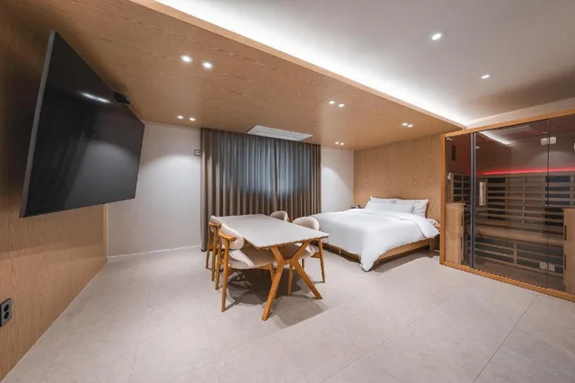 غرفة بسرير مزدوج، Gridt Hotel and Home Gyeongju 3/10
