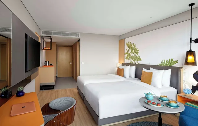 Executive, Twin Beds, Forest View، Hyatt Centric Hebbal Bangalore 2/3