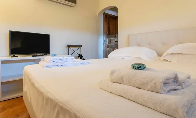 بنتهاوس بانورامي بسريرين كوين مع أريكة، Relais Piazza Signoria 2/5