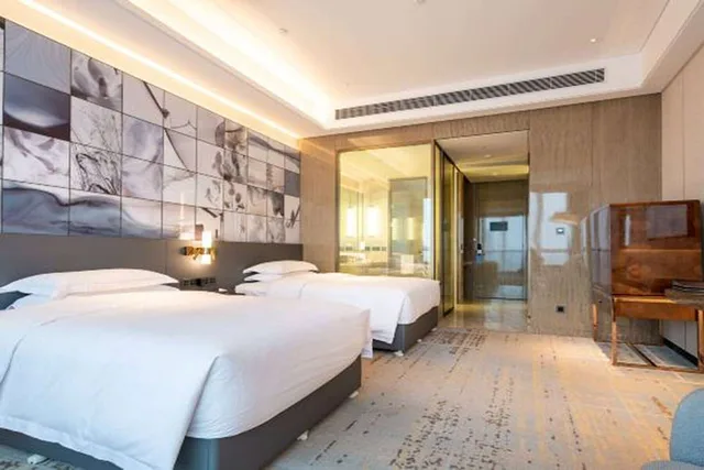 غرفة بسريرين منفصلين لذوي الإعاقة، Wyndham Grand Suzhou Fenhu 1/1