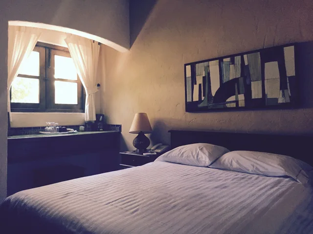 غرفة بسرير كوين في الطابق الأرضي، Posada Del Cortes Hotel 2/9