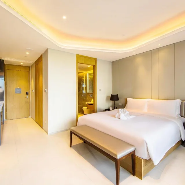 استوديو ديلوكس بإطلالة على البحر، Oakwood Apartments Sanya 1/5