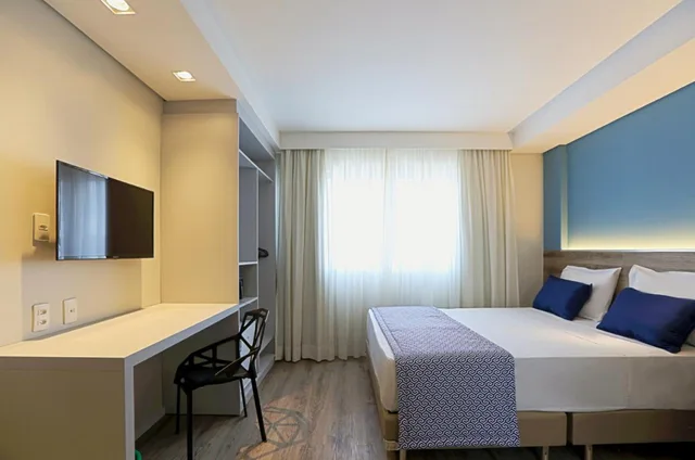 غرفة فاخرة بسرير كوين لذوي الإعاقة، Comfort Hotel Guarulhos Airport 3/7